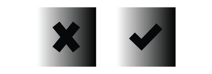 Obraz premium checkbox symbol sign vector illustration.