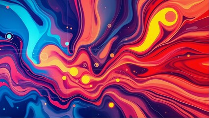 Abstract Pastel 3D Wavy Background , abstract, 3D background, pastel colors, wavy layers, fluid design, soft gradient,	
