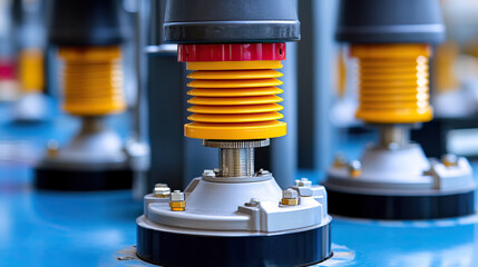 High performance vibration isolators designed for industrial applications, enhancing stability and reducing noise