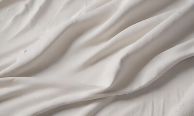 Fototapeta premium Aged white cotton cloth, soft wrinkles, ideal seamless backdrop , background, shabby, fabric