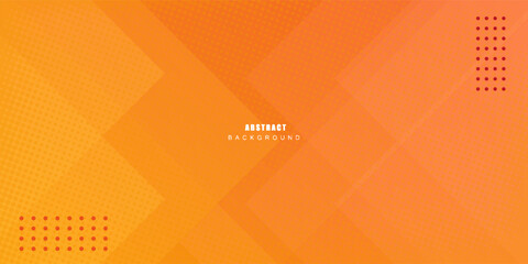 Orange liquid color background. Dynamic textured geometric element design with dots decoration. Modern gradient light vector illustration.