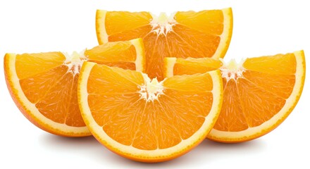 Fototapeta premium Juicy Orange Slices 