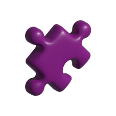 3d puzzle piece