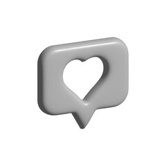 3d heart balloon, 3d message balloon