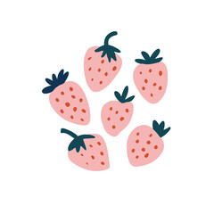 vector illustration of strawberry 