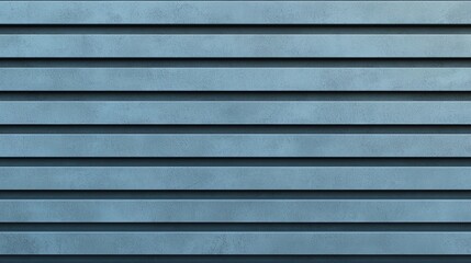 Obraz premium A textured blue wall with horizontal lines, creating a modern and minimalistic appearance.