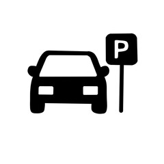 Car parking icon