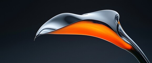 Abstract Liquid Flower