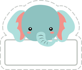 Animal Name Tag Label