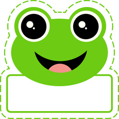 Animal Name Tag Label