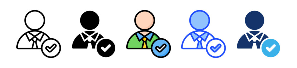 Agent Icon Collection With Multiple Styles