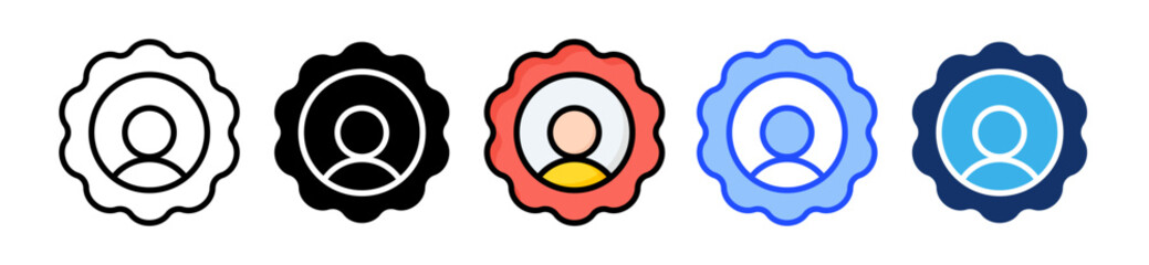 Loyalty Icon Collection With Multiple Styles