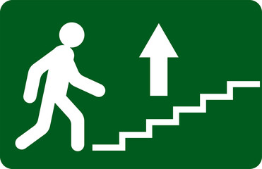 up stairs symbol. emergency exit symbol. emergency ladder sign. fire hazard sign. emergency stairs sign. emergency exit sign. Flat exit sign collection. Various exit signs. escape route sign