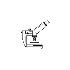 Scientific Discovery: A detailed illustration of a cutting-edge microscope, embodying precision and the spirit of exploration.