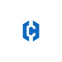 Minimal Innovative Initial CH logo and HC logo.