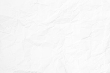 White Paper Texture background. Crumpled white paper abstract shape background with space paper for text
