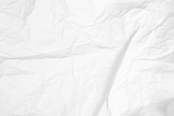 White Paper Texture background. Crumpled white paper abstract shape background with space paper for text