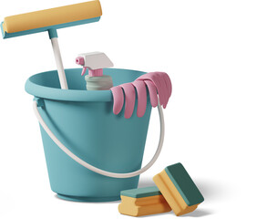 cleaning supplies © Icons8