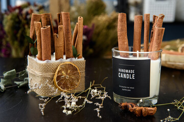 Cinnamon Stick Candle
