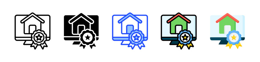 Trends Icon Collection With Multiple Styles