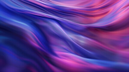 Fototapeta premium Abstract purple color wave flowing express the energetic ripple. Seamless texture of vividness curve swirling convey sense of harmony and wonderful scene perfect for effect and graphic design. AIG51.