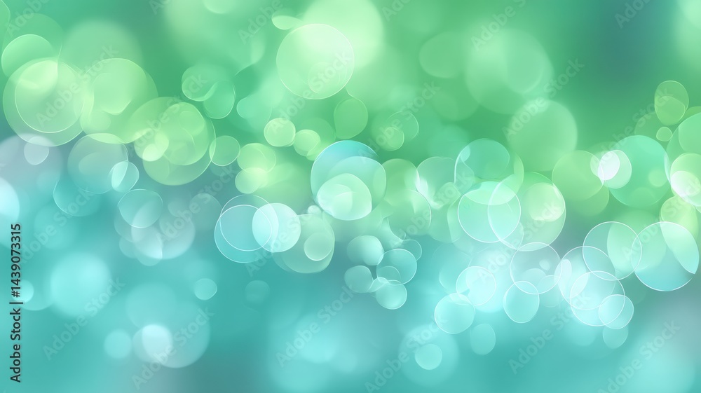 Poster abstract gradient science technology and medical. abstract background with soft bokeh circles in soo