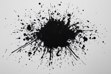 Abstract Ink Splatter (4)