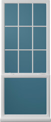 White window frame