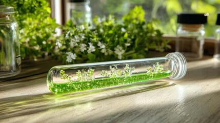 Tranquil poolside garden escape lush greenery peaceful summer nature photography