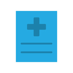 Obraz premium Medical report icon design template
