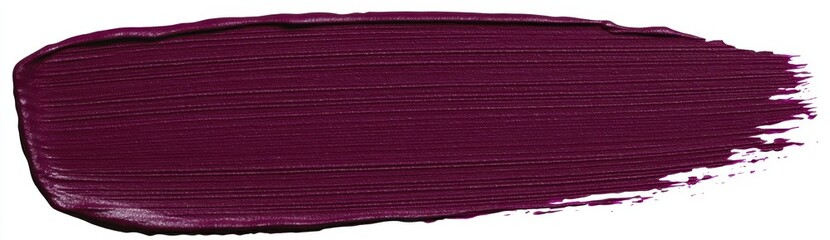 Fototapeta premium Deep Plum Lipstick Swatched