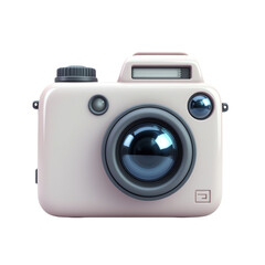 Modern digital camera for photography lovers.