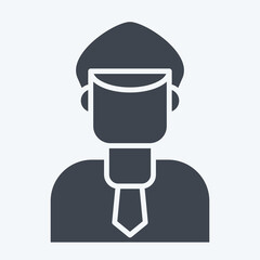 Icon Inspector. related to Audit symbol. glyph style. design editable