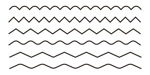 collection of black curved lines