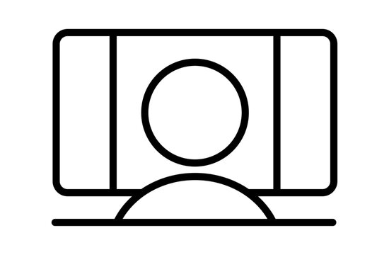 recommend clip art: 寝ている人のピクトグラムのシンプルアイコンベクターイラスト