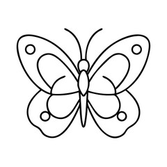 butterfly symbol of transformation icon, butterfly symbol of transformation vector
