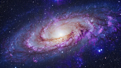 Naklejka premium space background with space