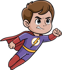 Cartoon Superhero