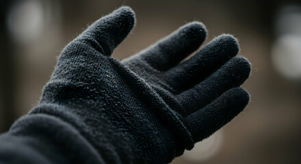Warm winter gloves protecting hand from cold weather cozy comfort for outdoor activities during snowy season