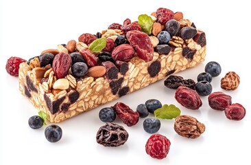 Energy Bar, Fruits, Nuts