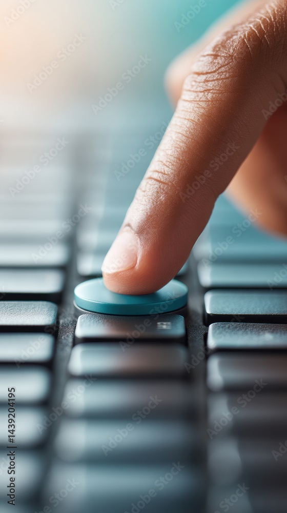 Poster Digital Workplace Evolution Minimalist Payroll Interface with Ergonomic Touch Technology - Transformative HR Software Empowering Efficient Workforce Management