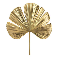 Elegant dried leaf design element