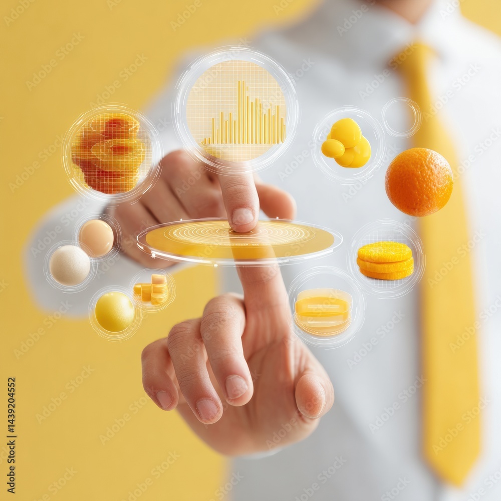 Poster Augmented Reality Financial Analytics Immersive Data Visualization with Citrus-Inspired Interactive Dashboards for Next-Gen Wealth Management and Strategic Decision Making