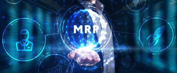 MRP Material Requirement planning Manufacturing Industry Business Process automation.