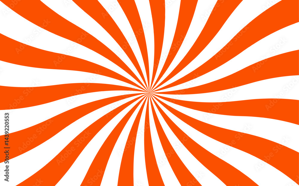 Poster abstract radial rays with retro sunburst with comic design element. radial hypnotic spirals with vin