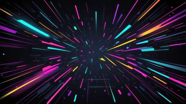 abstract neon light background