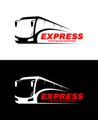 express bus logo concepts design © MadeDirgaPepe