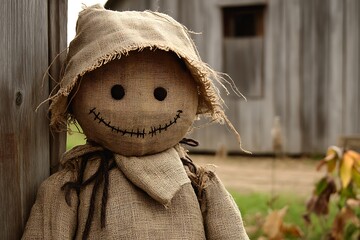 scarecrow on a farm