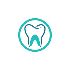 Obraz premium dental logo design vector 