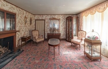 Fototapeta premium living room interior